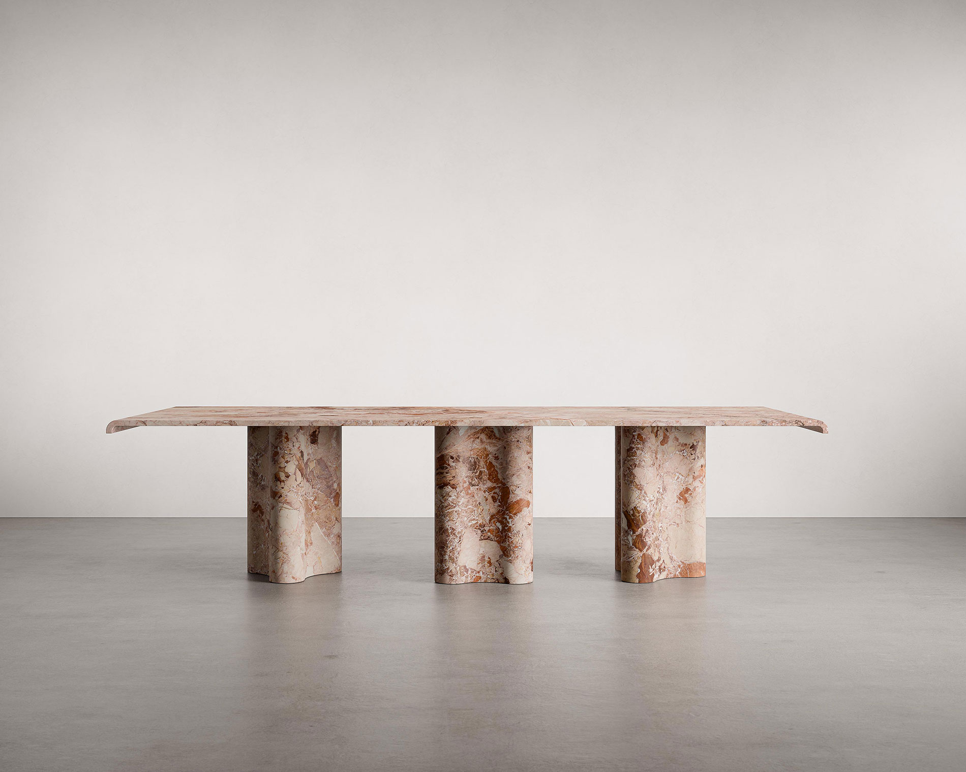  Dining Table - Pietrasanta Breccia Pernice Collection by Melchiorri Tailored Homes - Luxury interior designer London - Italian design London